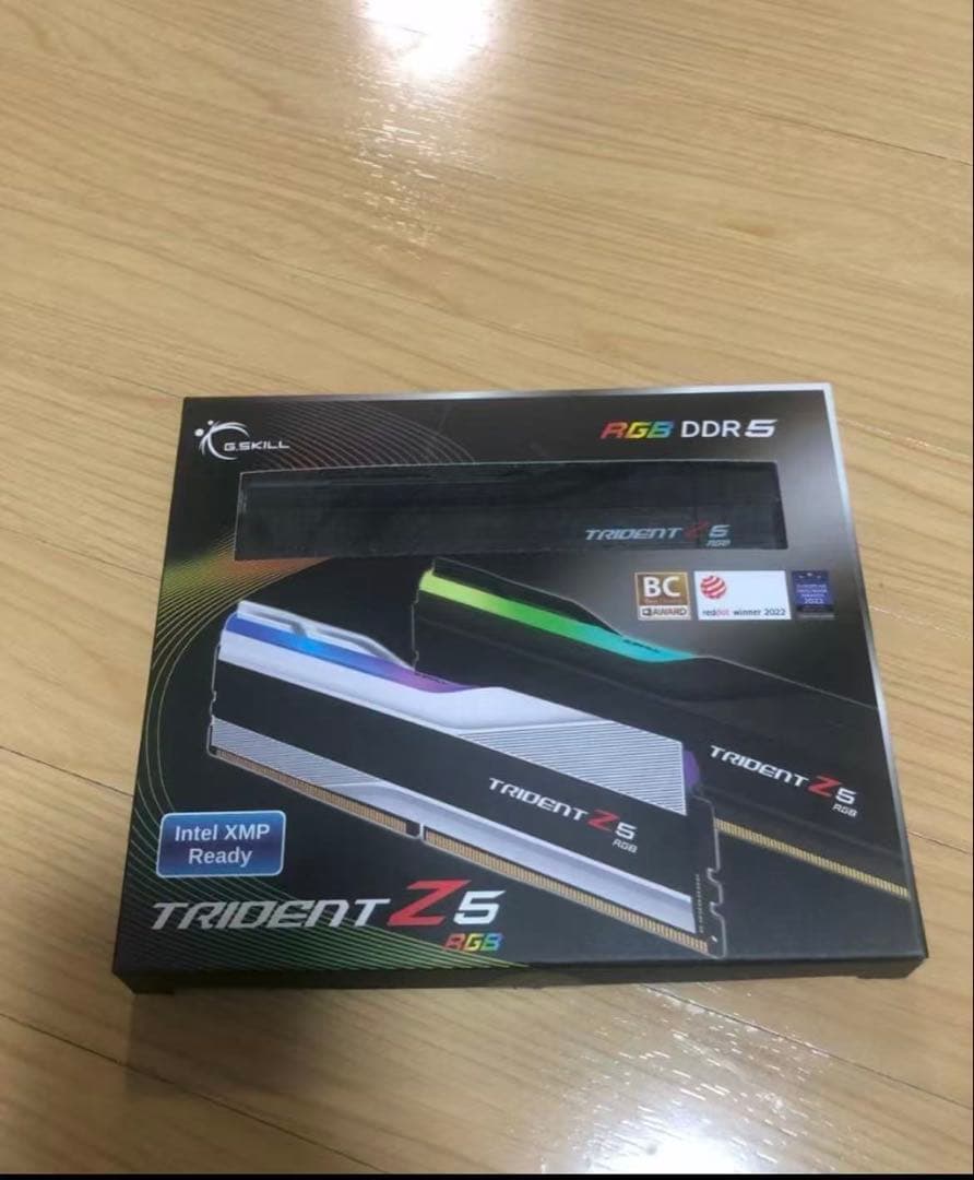 メモリー G.SKILL TRIDENT Z5 DDR5 6000MHz 16GBx2 G.SKILL Trident Z5 RGB Series DDR5 RAM (Intel XMP 3.0 & AMD Expo