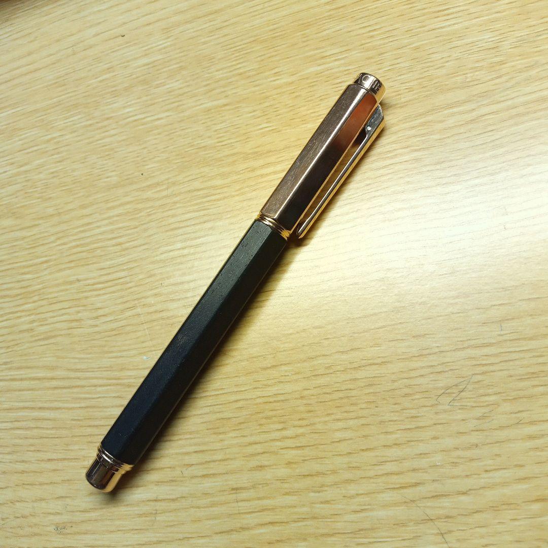 バリアスエボニーローズゴールドコートローラーボールペン