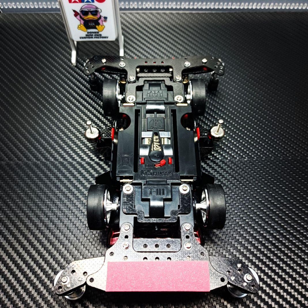 ミニ四駆 完成品 ネオトライダガーZMC MSフレキ フルカスタム - メルカリ