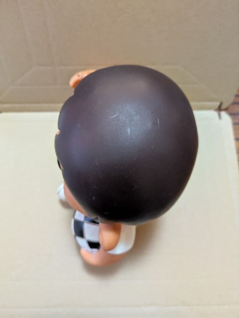 マキロン坊や　貯金箱　ソフビ　置物　昭和レトロ　山之内製薬