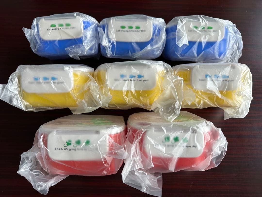 〈未開封〉ミスタードーナツのレンジでチン２　おべんとばこ　８個セット　１９９４年