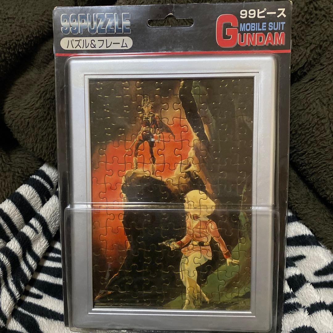 ☆レアデッドストック品 シャア＆セイラジグゾーパズル ジャブローにて