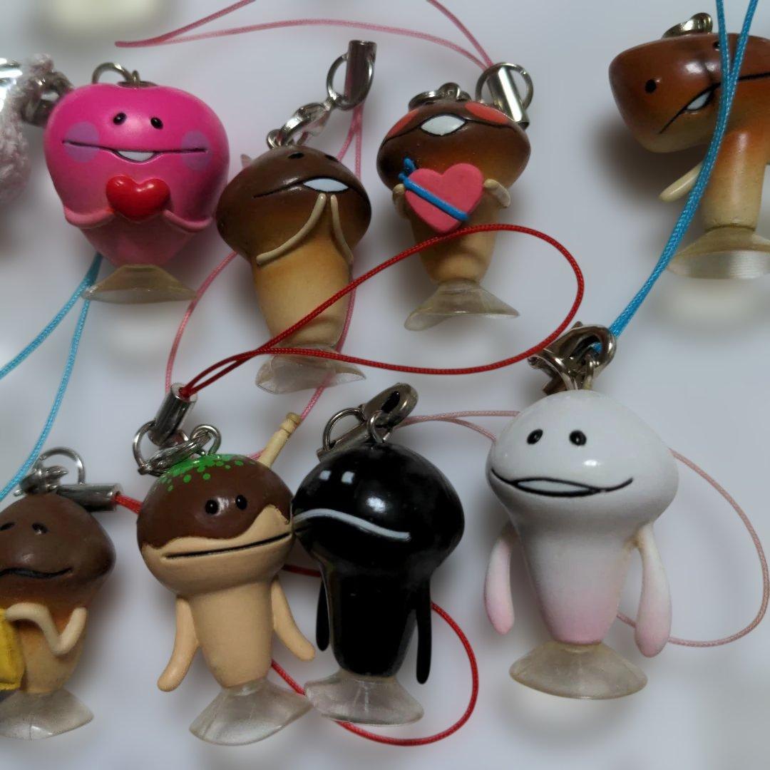 平成レトロ　おさわり探偵なめこ栽培キット　ストラップ　22個