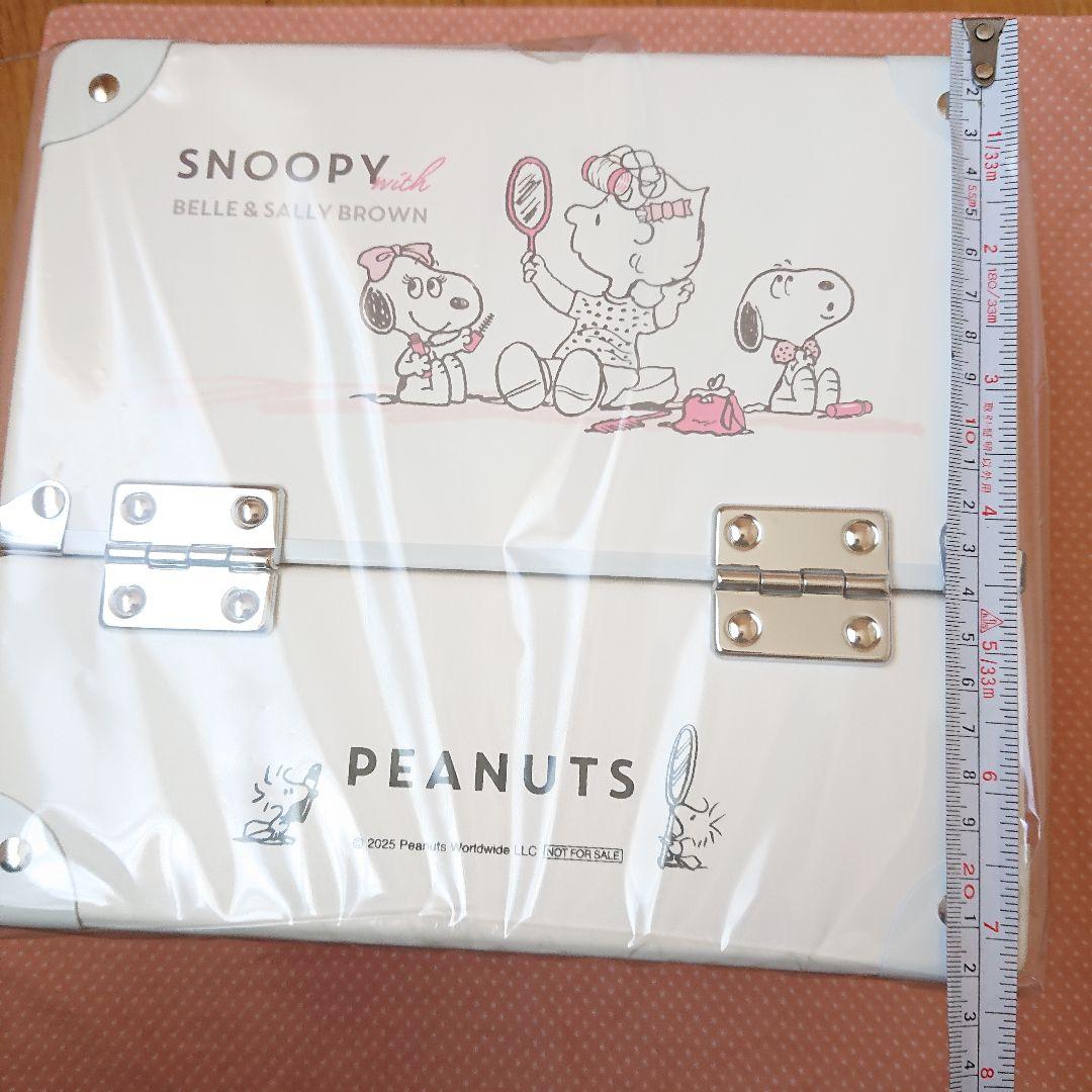 スヌーピー 3段式メイクボックス