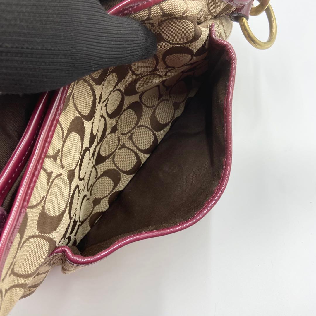 COACH コーチ　レガシー　y2k ワンショルダー　シグネチャー　キャンバス