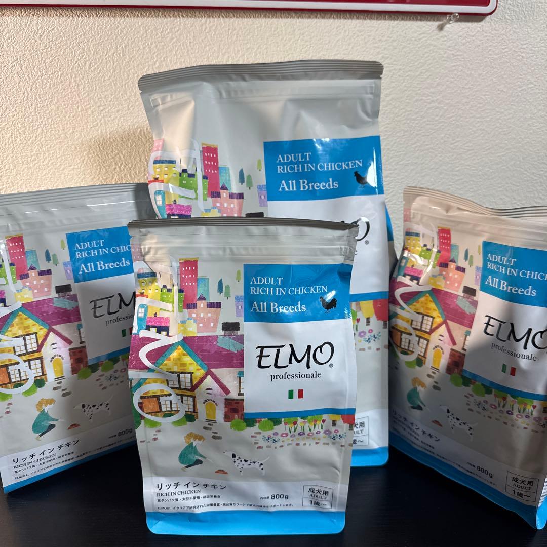 ELMO ドライフード 成犬用 鶏肉 800g 3kg - メルカリ