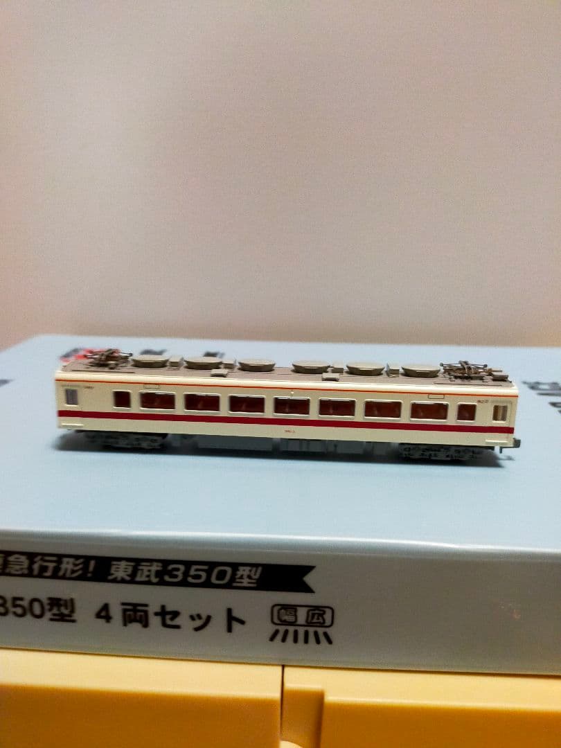 未使用！　MICRO ACE 東武鉄道350型 動力付き4両セット A-2097
