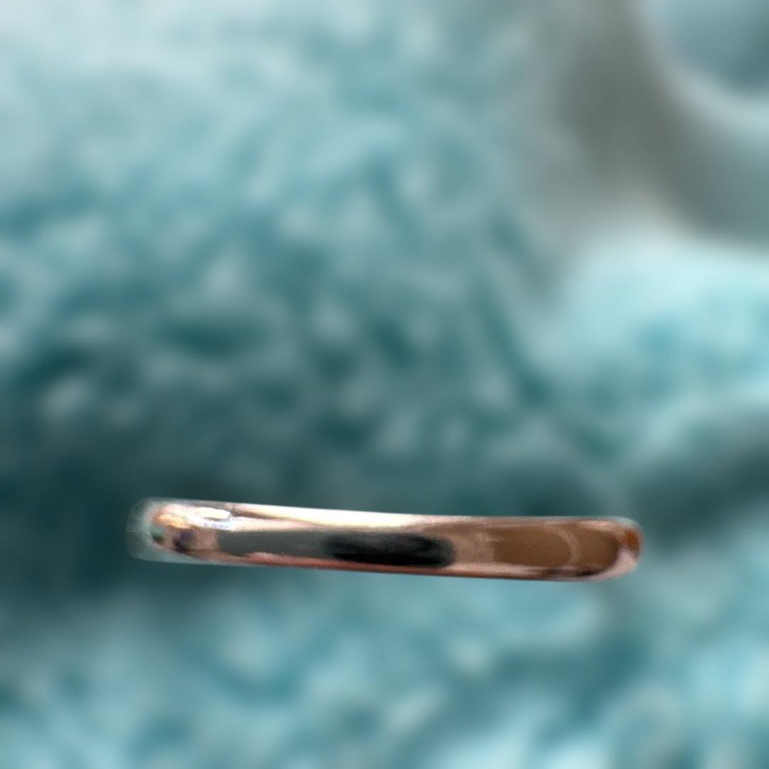 Tiffany & Co. プラチナリング ダイヤモンド付き