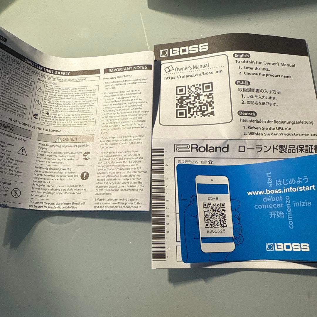 配信機器・PA機器・レコーディング機器 DD-8 Digital Delay