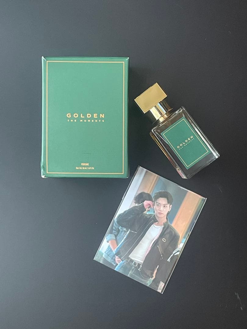 BTS ジョングクGOLDEN 韓国限定 展示会 香水 フォトカード