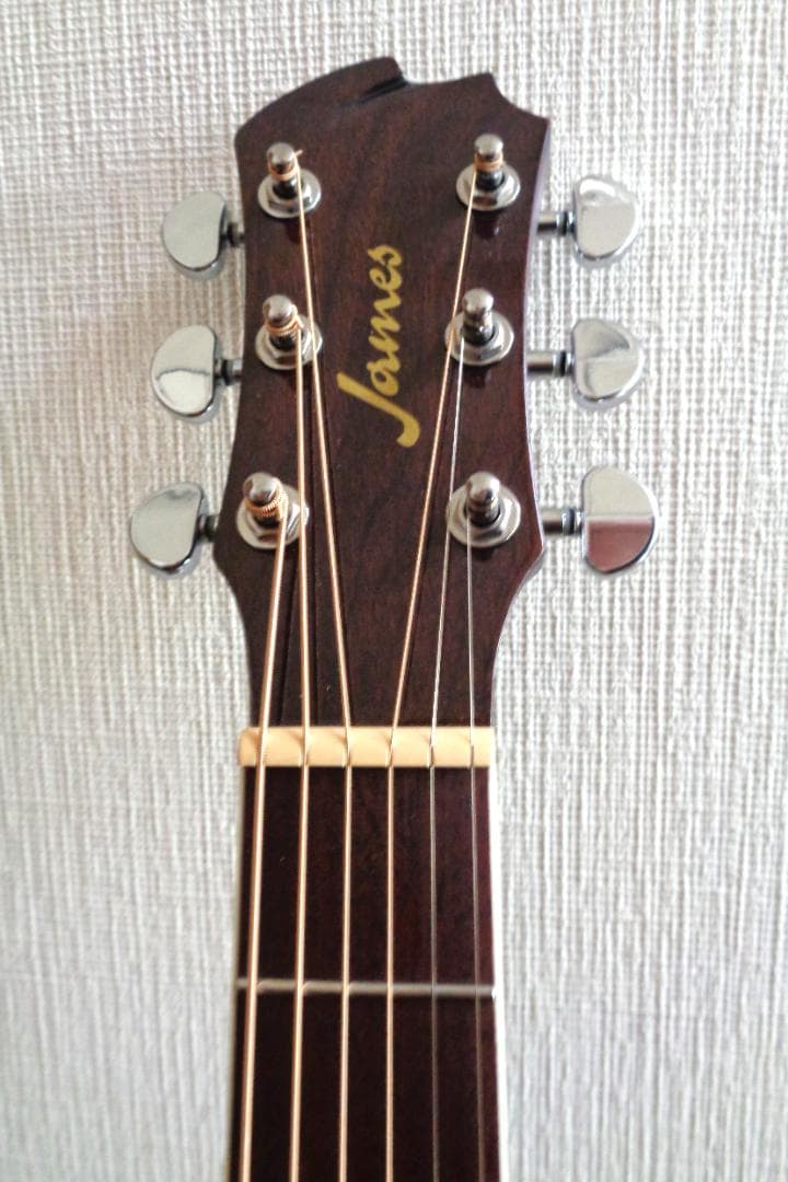 James J-300A 美品！ ソフトケース、チューナー、カポ付属 アコギ