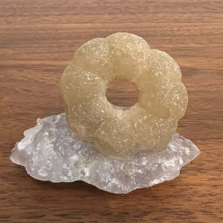 美形】 フローライト リング ポンデリング インド産 原石 鉱石 標本