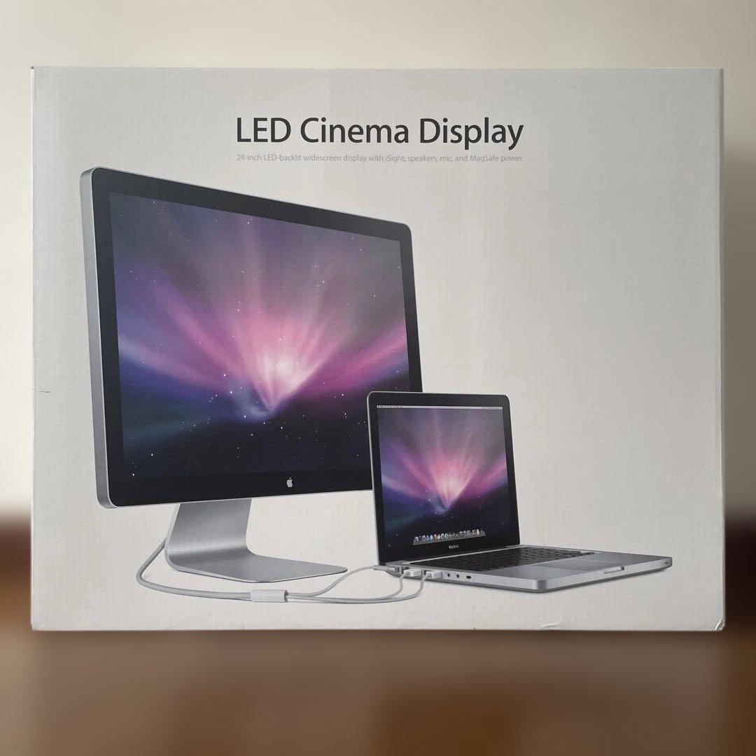 Apple LED Cinema Display 24インチ MB382J/A - メルカリ