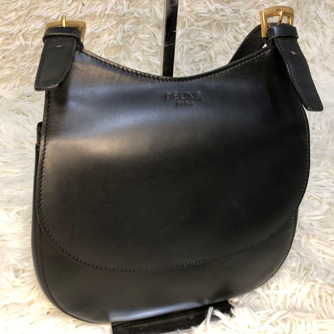 CELINE オールドセリーヌ ショルダーショルダーバッグ　ブランド刻印
