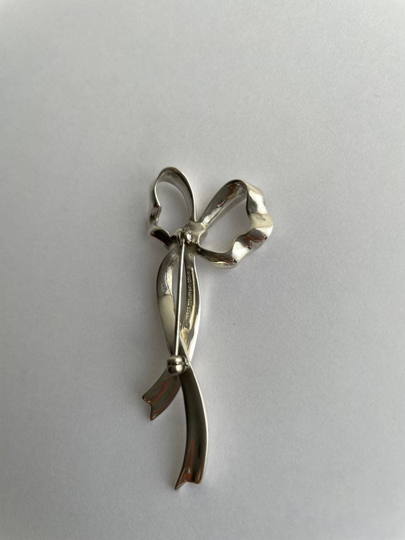 Tiffany&Co. (ティファニー) Sv925 リボンブローチ 6g Tiffany&Co