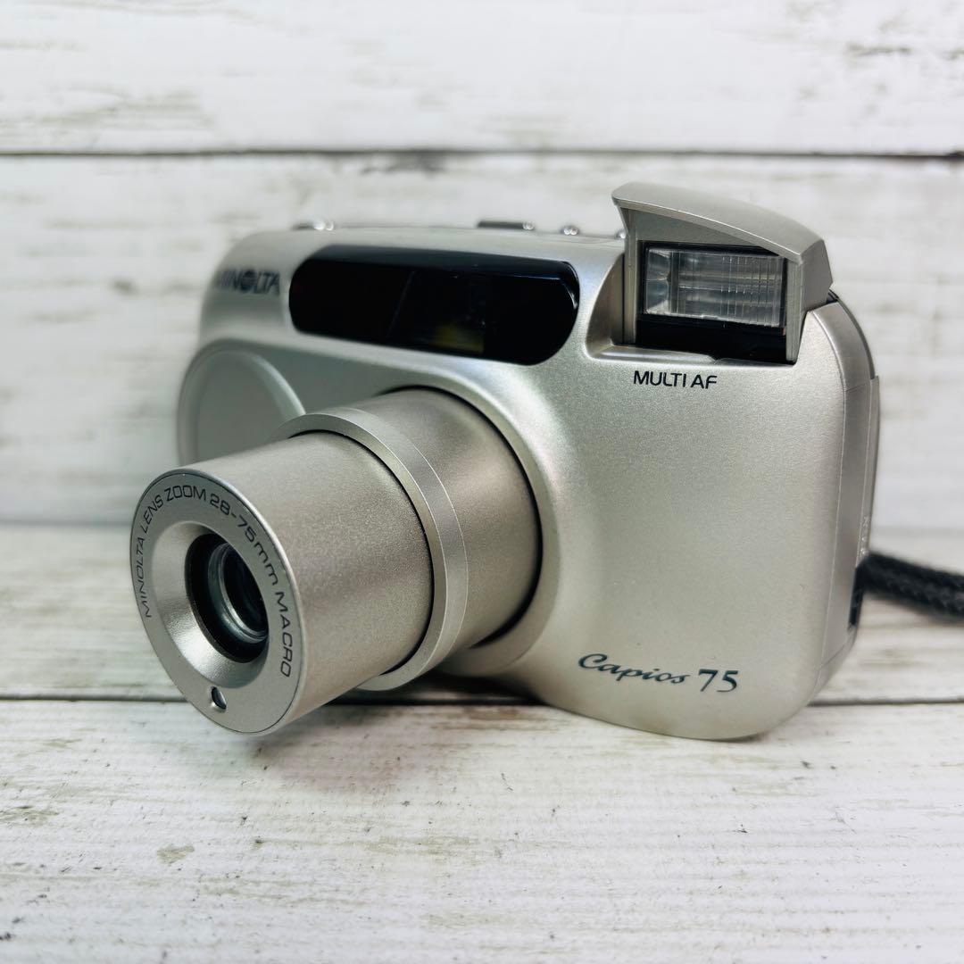 動作良好】MINOLTA フィルムカメラ Capios 75 - メルカリ