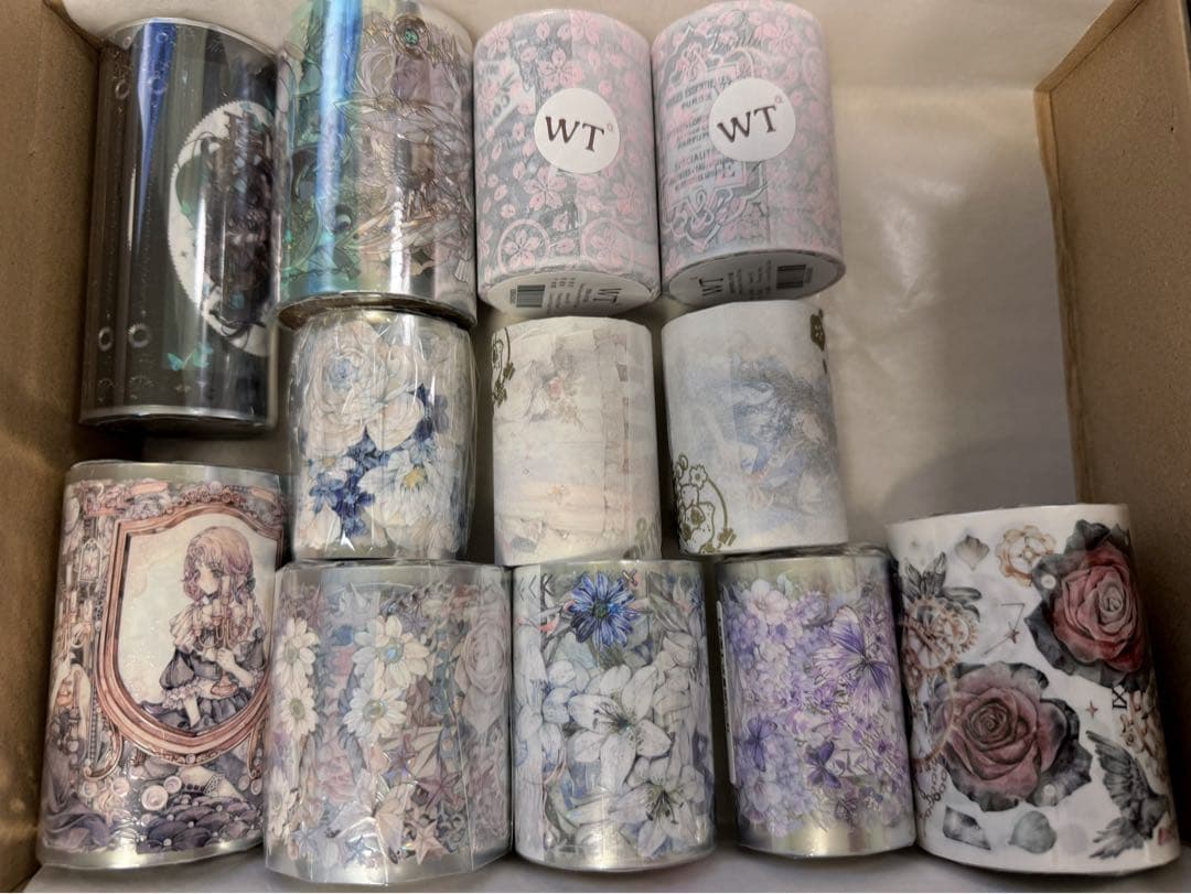 海外マステ＊新品未使用 巻売り12点