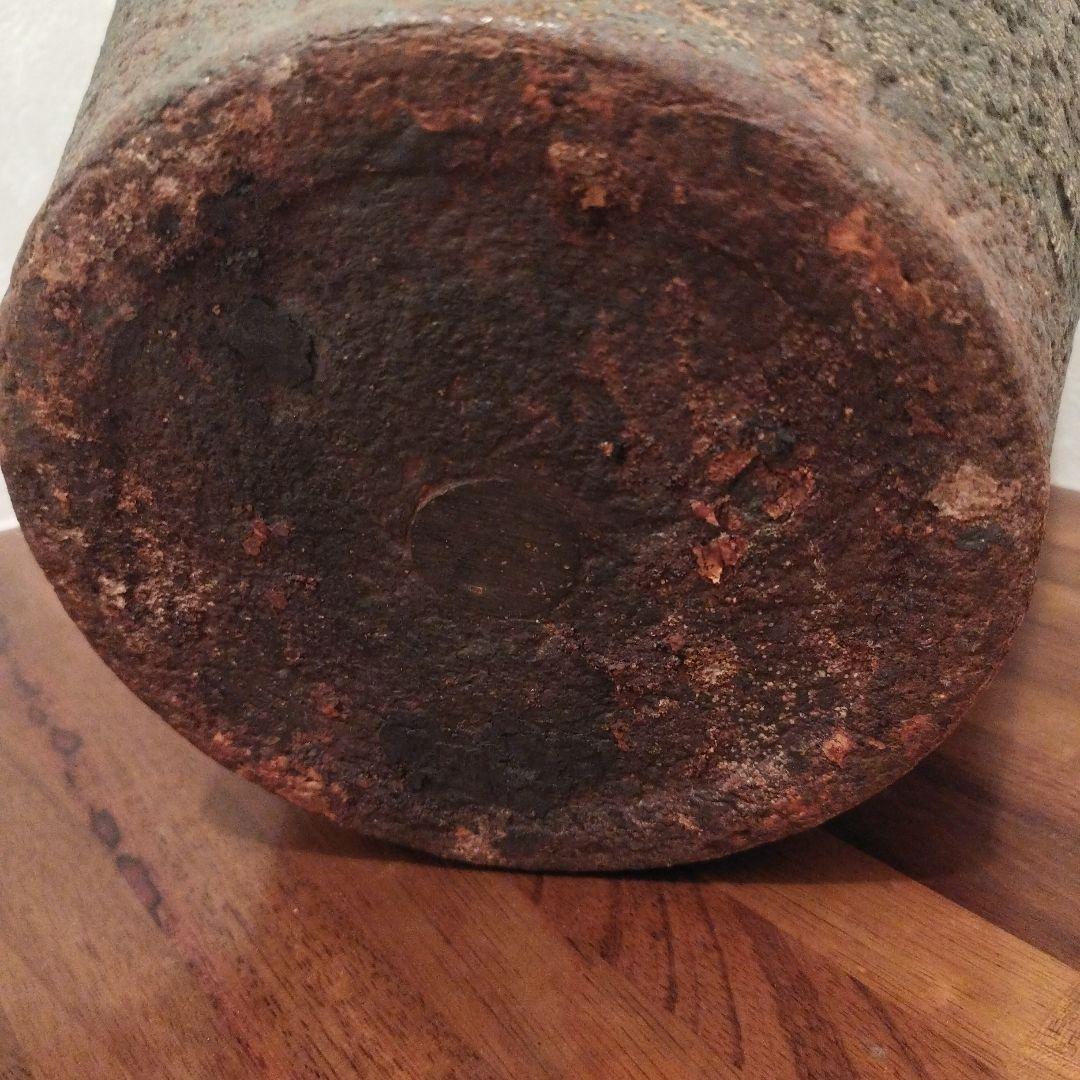 華道具　大型　南部鉄器 鉄製花瓶 壺 フラワーベース　8.2kg