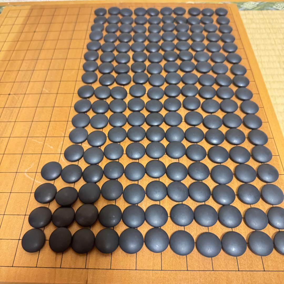 蛤碁石　那智黒石　30号　碁石碁笥セット　はまぐり　高級セット　お手頃　本格派