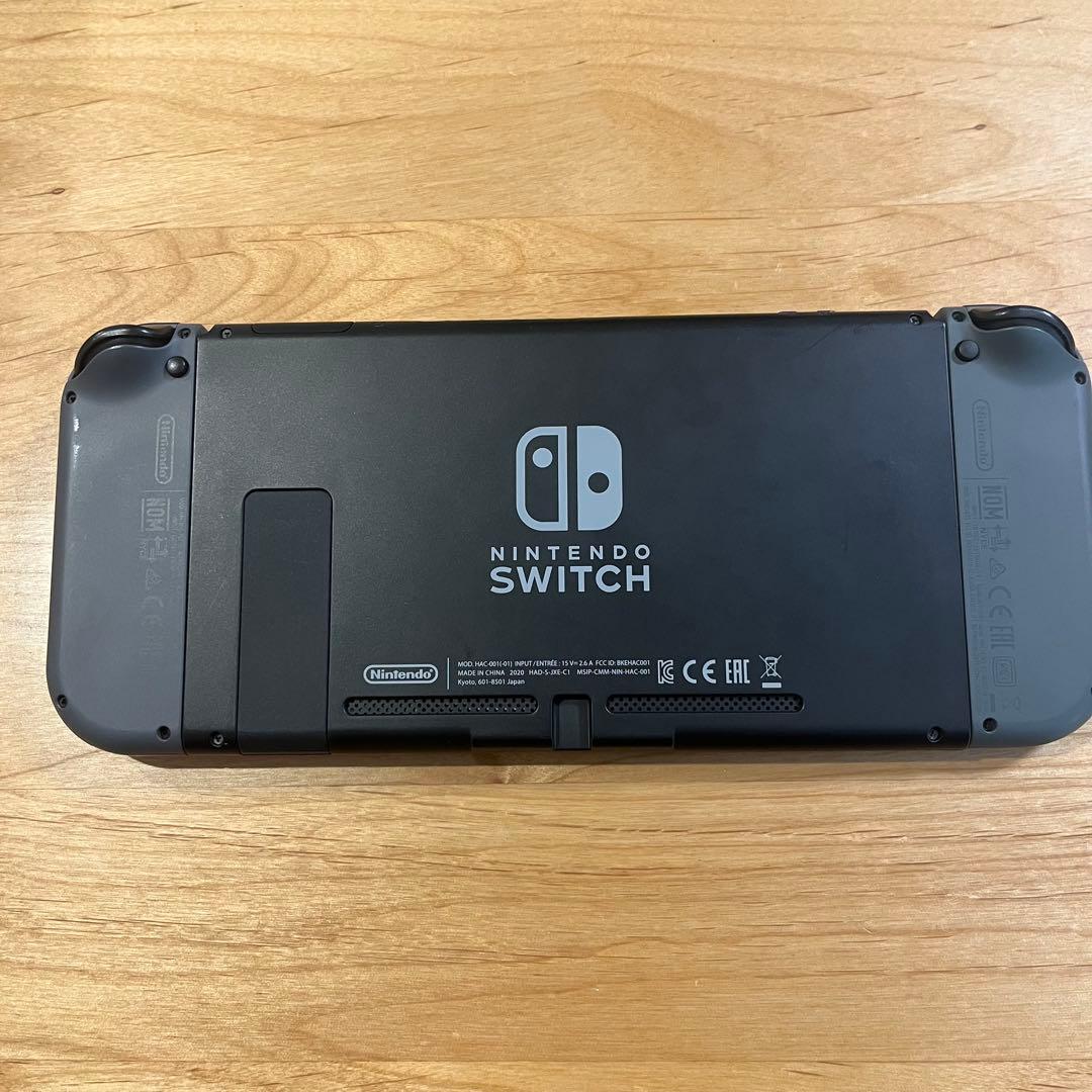 nintendo switch 本体 グレー