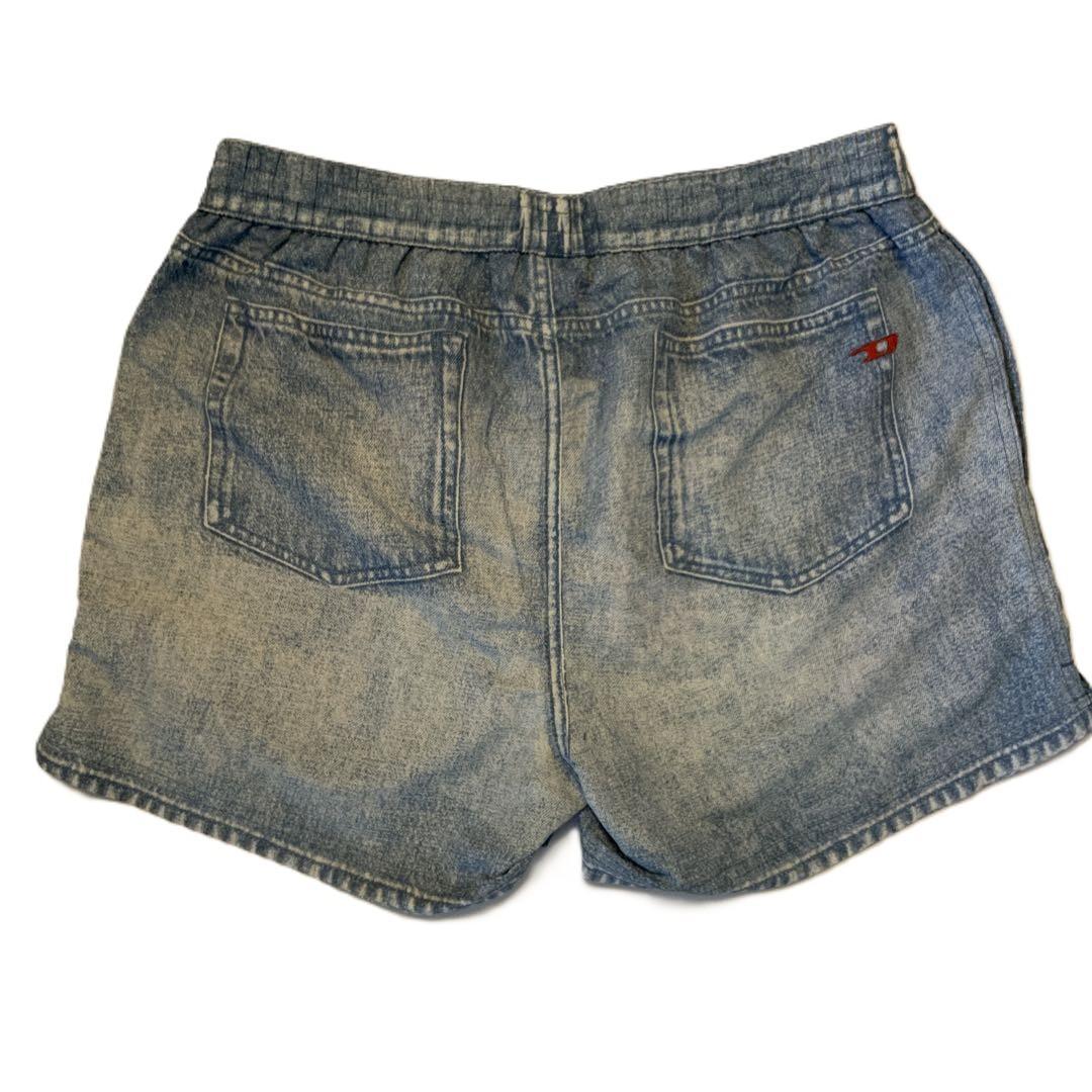 新品 DIESEL スイム ハーフ パンツ XL A13161 BMBX KEN