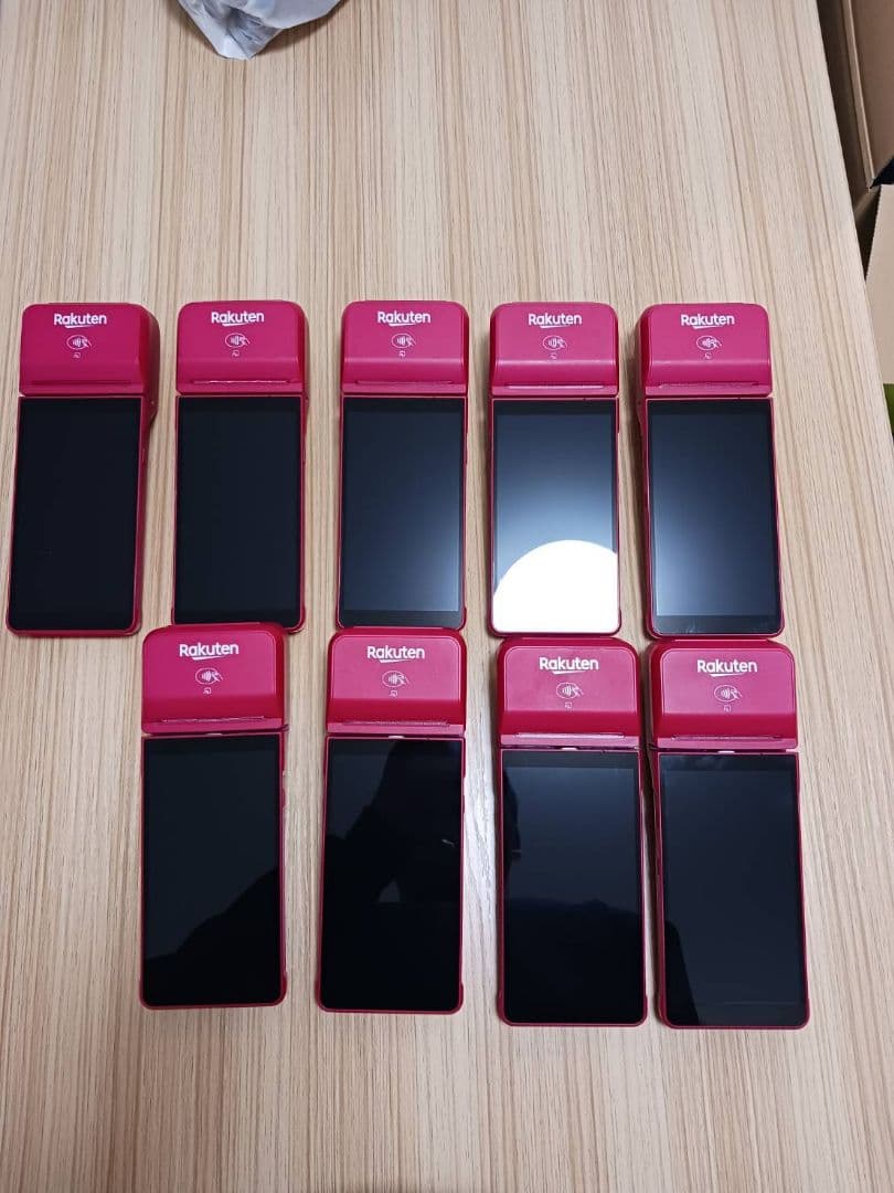 楽天ペイターミナル　9台セット 新品 楽天ペイターミナル ブラック Rakuten Pay Terminal 楽天ペイ端末