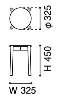 展示品 カリモク ニュースタンダード キャストール スツール プラス