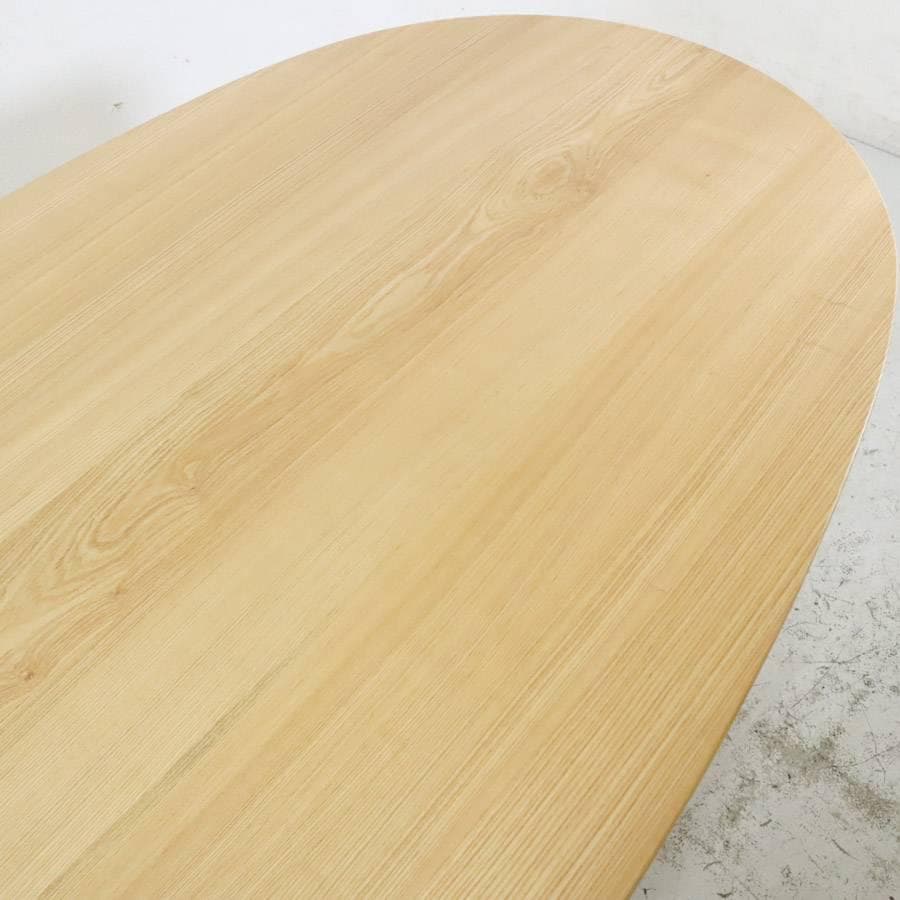 IDC大塚取扱 松田家具 CUBE キューブ タモ無垢材 ダイニングテーブル