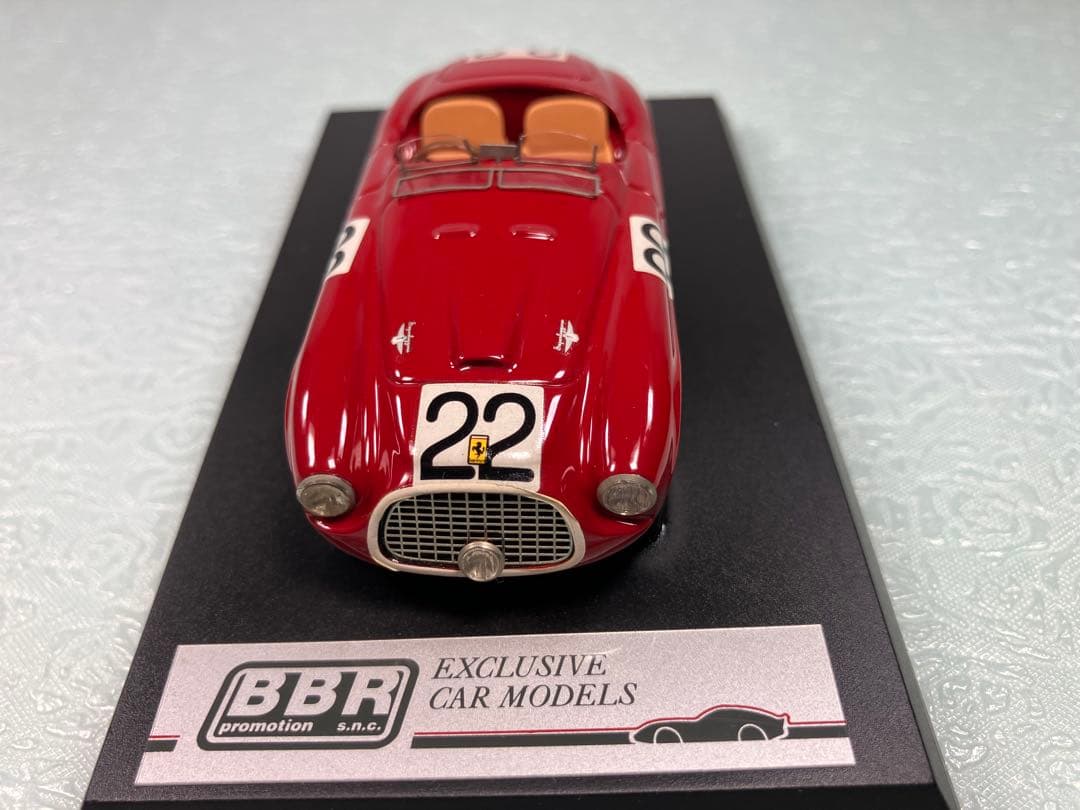 BBR フェラーリ166MM 1949年　ル・マン優勝　No.22 レッド
