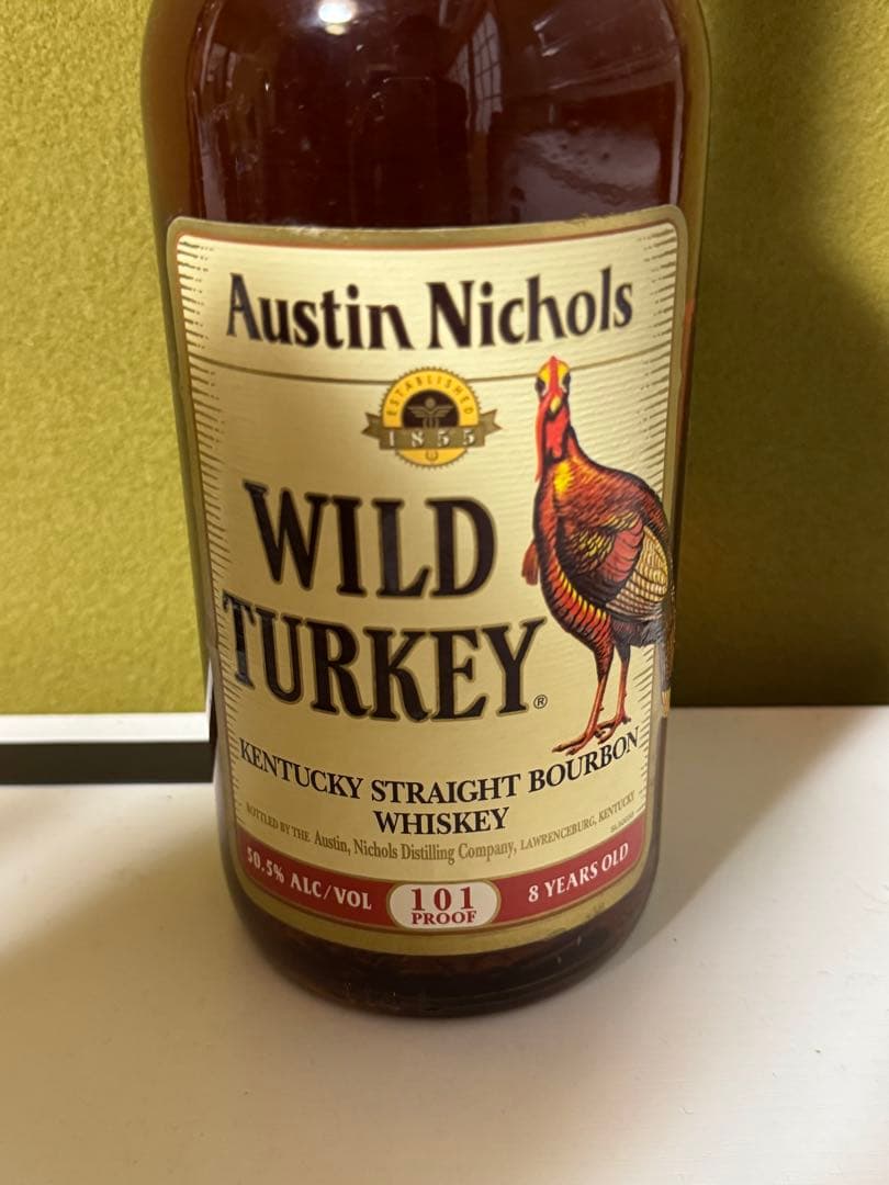 ワイルドターキー8年 旧ラベル 1000ml ワイルド ターキー 8年 1000ml