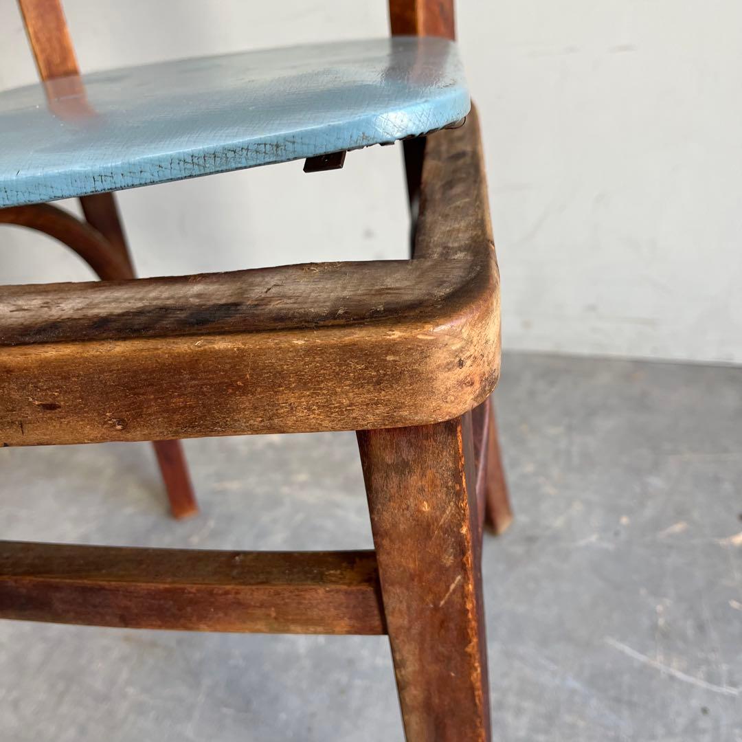 アンティーク 椅子 チェア スツール 置き台 飾り台 レトロ シャビー ①