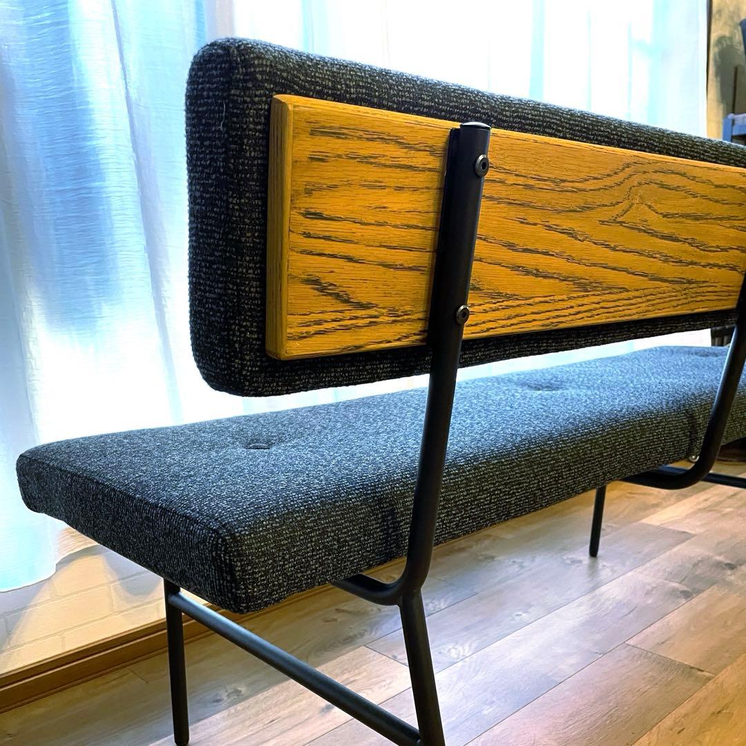 楽天市場】ソファ 2人掛け 3人掛け ベンチソファ サムノルド ベンチ