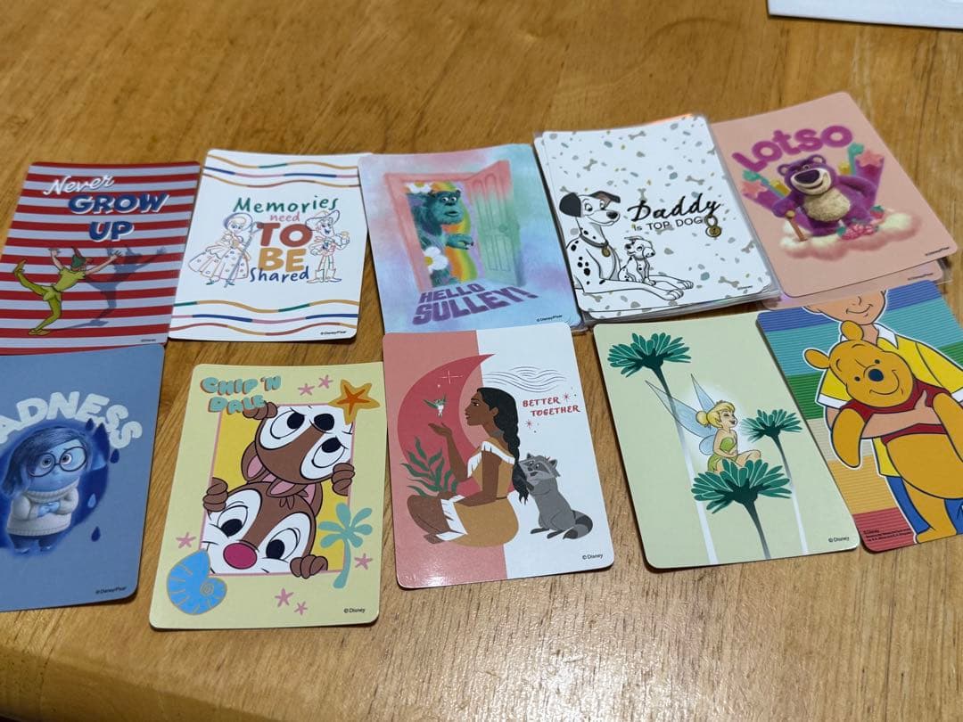 ディズニーストア じゃんけん カード