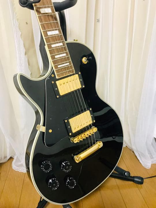 Photogenic レスポールタイプ レフティ フォトジェニック ブラック