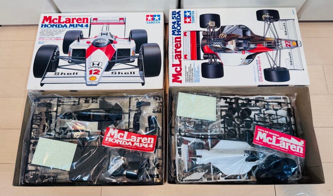 【未組立】 タミヤ　マクラーレン　ホンダ　フォード　4台セット　1/20
