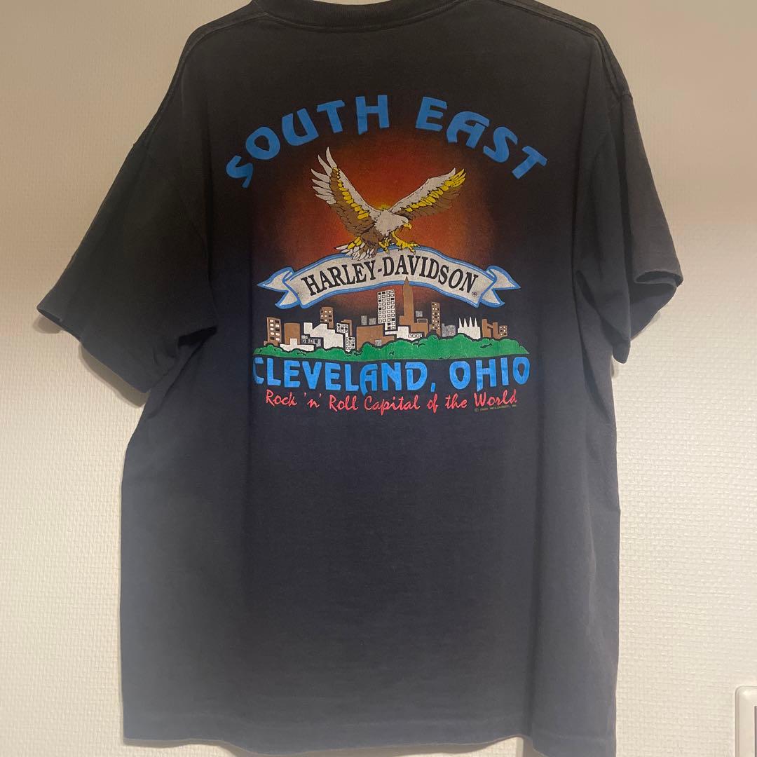 Harley Davidson XL Tシャツ ドラゴンデザイン XL/ XXLサイズ相当