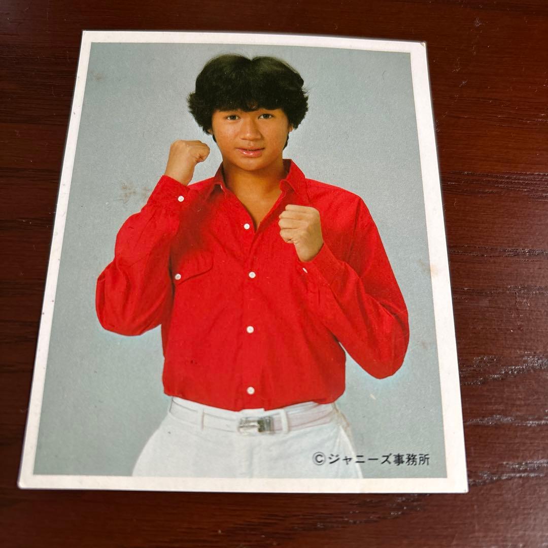 近藤真彦 プロマイド 45年ほど前のレア - メルカリ