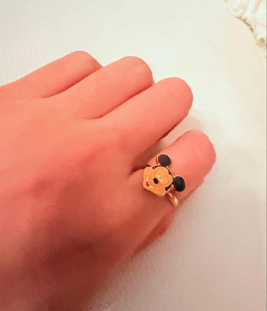 レア ミッキー ヴィンテージリング 指輪 - メルカリ