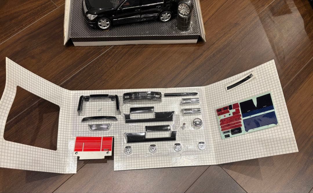 トヨタ セルシオ 30後期 ファブレスバージョン 1/24 ホットワークス