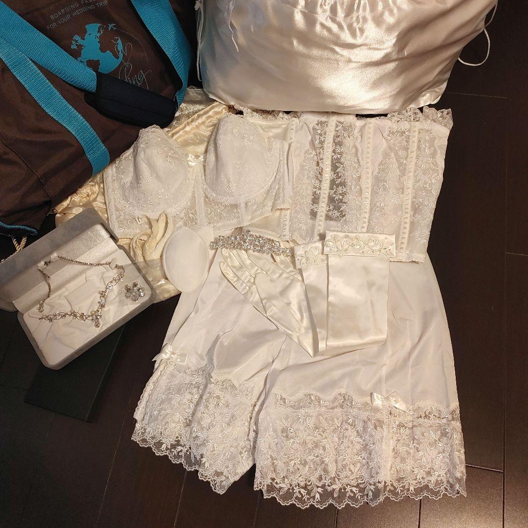 ウェディングドレス、小物色々セット/ワタベウェディング