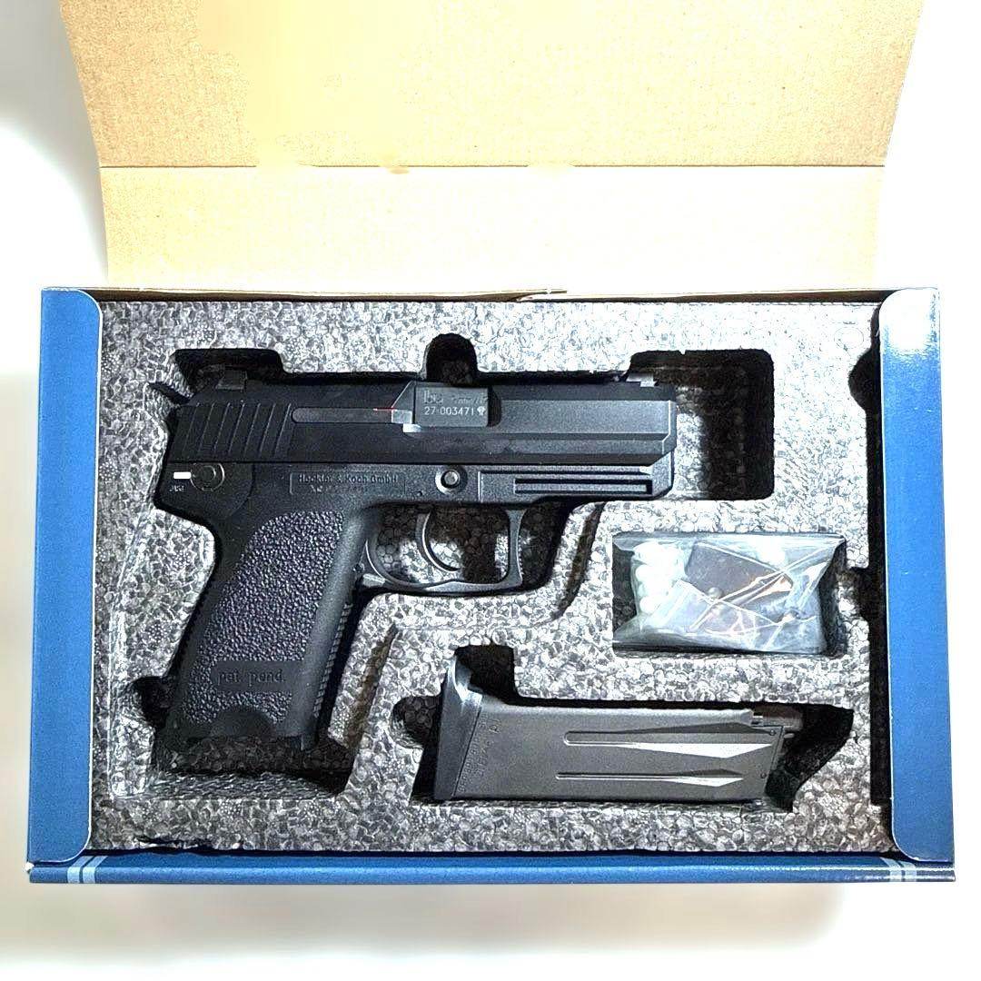 【中古・動作未確認】KSC USPコンパクト システム7 スペアマガジン付