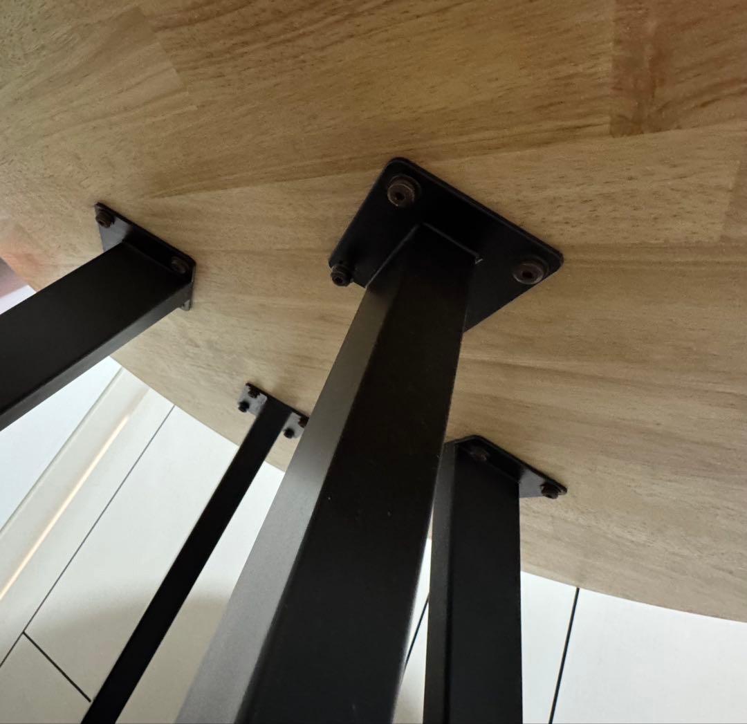 【3/15まで】KANADEMONO カフェテーブル天然木シリーズ 80cm丸型