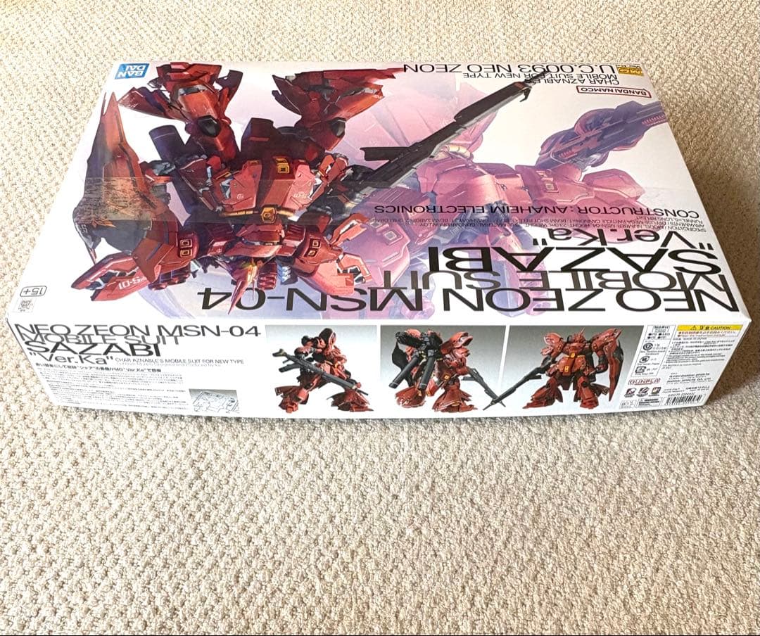 MG サザビーVer.ka 新品未組立 ガンプラ