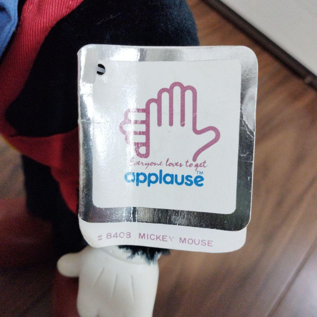 【超貴重】アプローズ社　ミッキー　ミニー　ぬいぐるみ　1981年