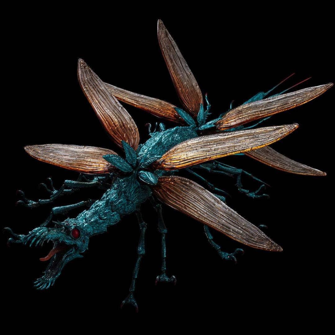 【 新品・未使用品 】タケヤ式自在置物　風の谷のナウシカ 大王ヤンマ フィギュア