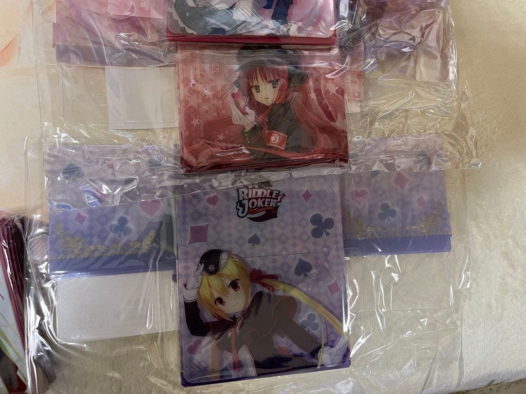 トレカアイテムくじ ゆずソフト 第4弾 まとめ サノバウィッチ スリーブ