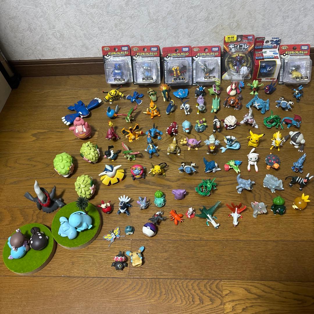 モンコレ ワニノコ クリア ポケモンキッズ 指人形 ポケモン フィギュア