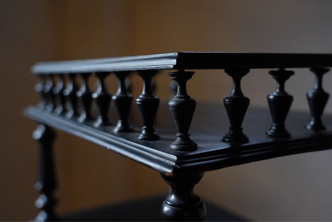 アンティーク フランス ナポレオン ミュージックシェルフ レコード 棚