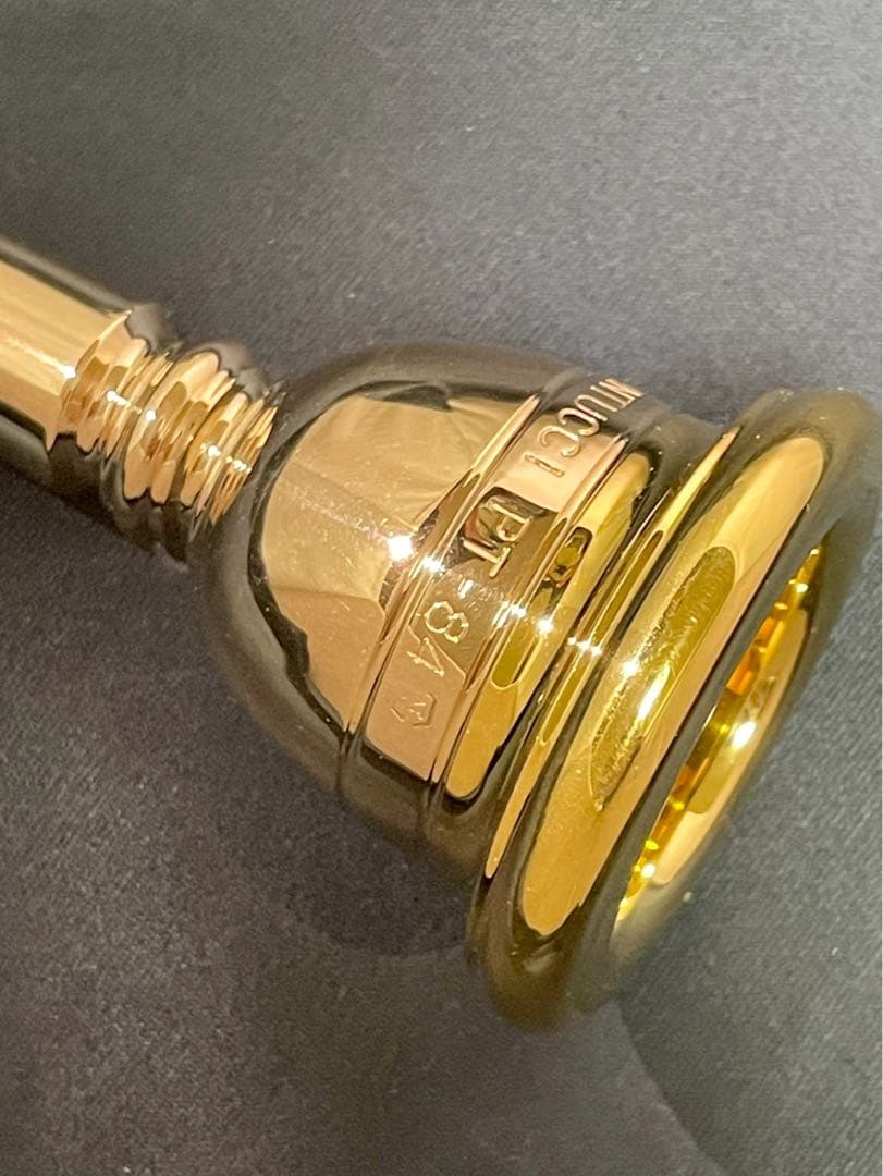PERANTUCCI PT-84【金メッキ加工、音響処理済】チューバマウスピース