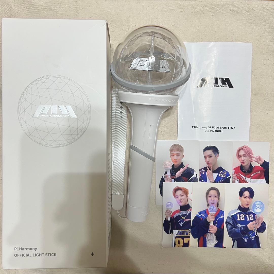 即日発送】P1Harmony 公式ペンライト Ver.1 箱・トレカ付 アイドル